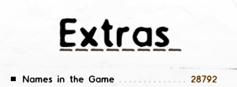 In-game screenshot showing the game contains 28792 names