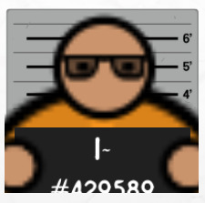 In-game screenshot showing a prisoner with a wider and noticeably more pixellated body